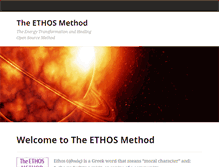 Tablet Screenshot of ethosmethod.com